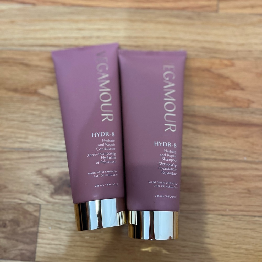Brand new never used vegamour shampoo and conditioner